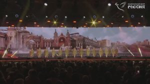 Ансамбль Росгвардии с песней «Домой с Победой» в спектакле ко Дню Победы
