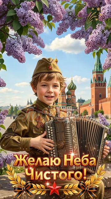 С Днём Великой Победы! 💐💐💐