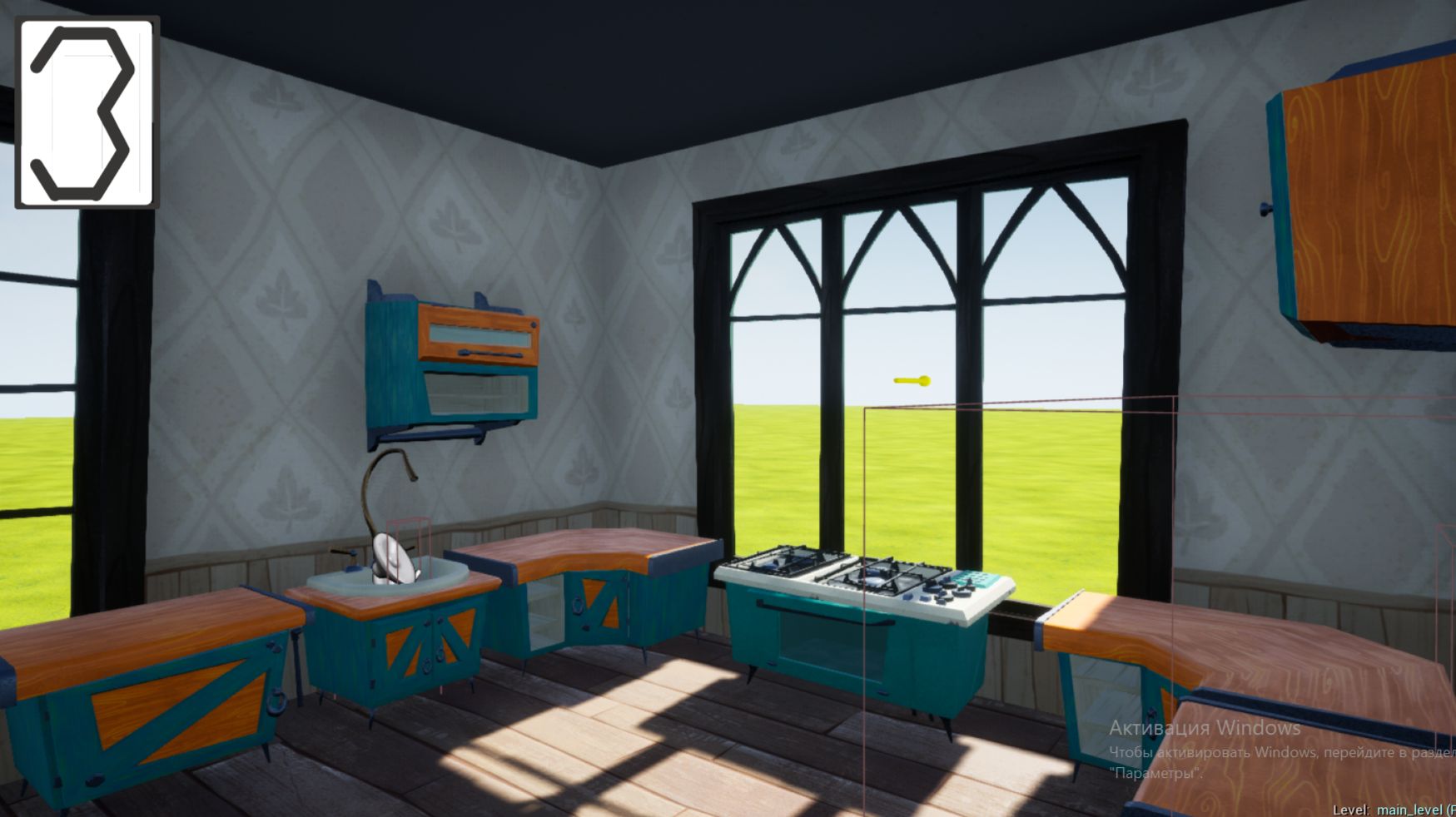 Кухня и замки!!! - ﹤﹤ Hello neighbor mod kit ﹥﹥