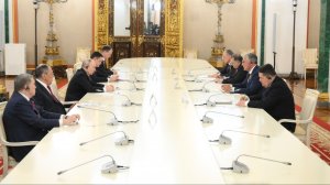 Владимир Путин встреча с Президентом Республики Сербской Синишей Караном, Кремль, 9 мая 2026 года