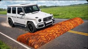 Пятое испытание «Машины против нереальных лежачих полицейских» в BeamNG Drive!
