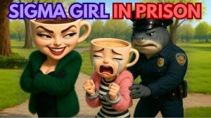 СИГМА-ДЕВОЧКА ОТПРАВЛЯЕТСЯ В ТЮРЬМУ | Тюремная история Балерины Капуччины | Полицейский брейнрот