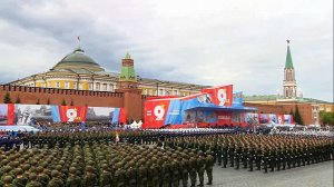 Военный парад в честь 81-й годовщины Победы в Великой Отечественной войне. Запись трансляции