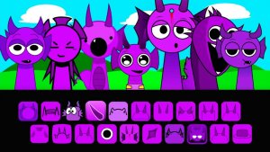 INCREDIBOX SPRUNKI: ВСЕ DURPLE 💜 ПОЮТ ВМЕСТЕ (RETAKE, SPRINKLE, SPROUNOUT, SPRUNKI PHASE6)! 🎤🎶