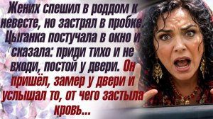 Истории из жизни Жених спешил в роддом к невесте, но застрял в пробке. Цыганка постучала в