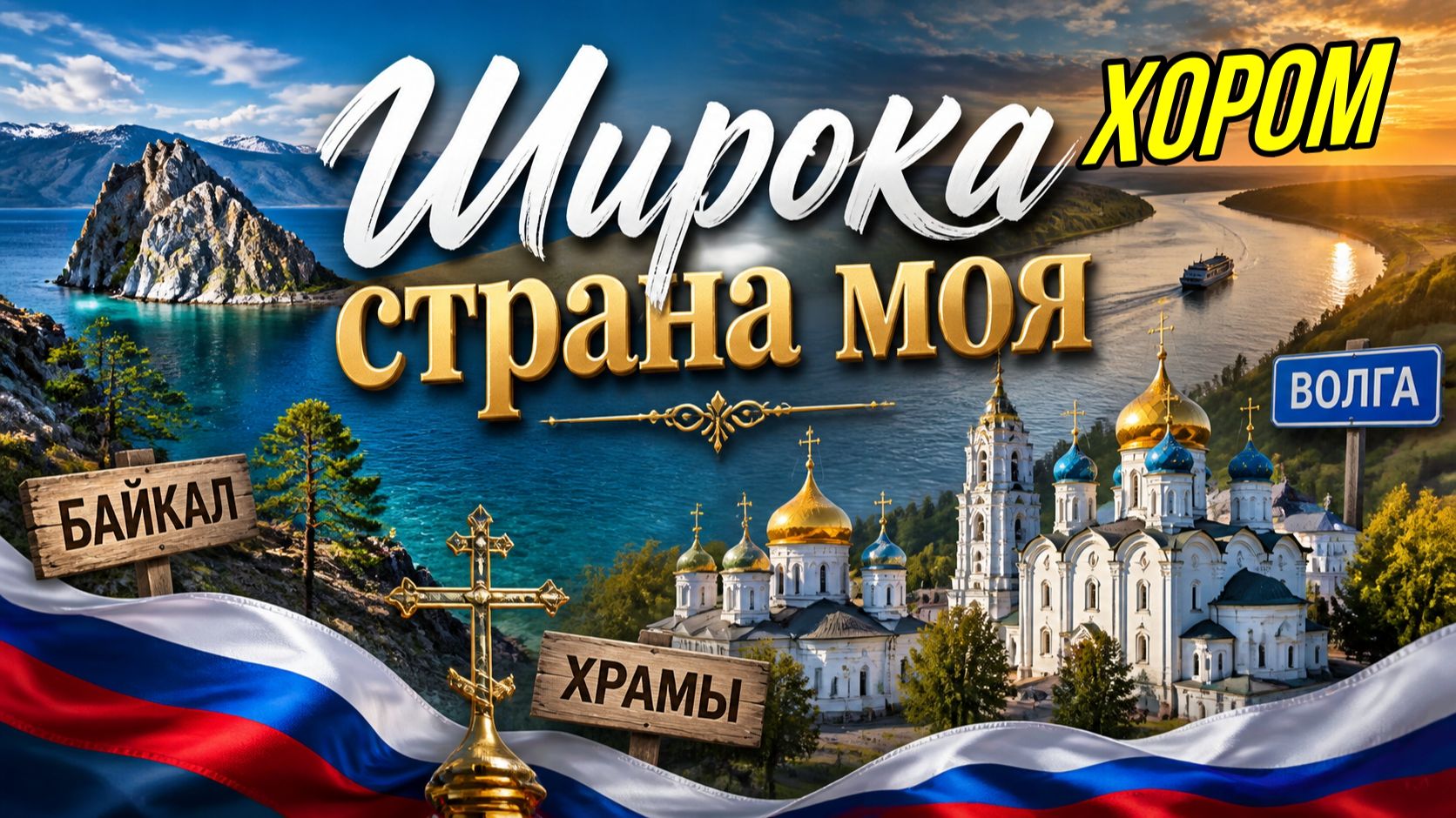 ЮРГИНЕЦ - Широка страна моя (Хором)