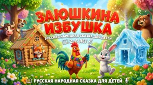 Заюшкина избушка — русская народная сказка для детей | текст, пересказ, мультфильм