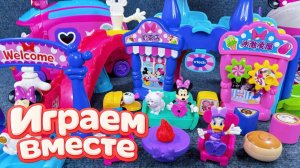 ИГРАЕМ ВМЕСТЕ В ИГРУШКИ ИЗ МУЛЬТИКА МИККИ МАУС И МИННИ МАУС Ч.7 АСМР НОВОГОДНИЕ ИГРУШКИ ДЛЯ ДЕТЕЙ