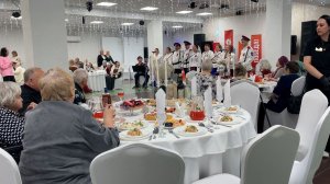 Праздничный банкет для ветеранов