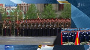 Торжество Победы: кадры обстановки на Красной площади перед парадом 9 мая.
