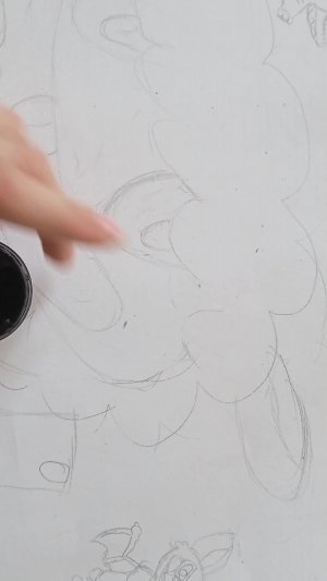рисуй плакат по теме Поппи плейтайм