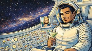 Spacey Cakes ｜ Space Cowboy 🌌 Space Lounge Bossa Nova (1960s Retro Hi-Fi Lounge)