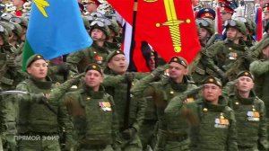 На Параде Победы прошли бойцы Войск беспилотных систем.