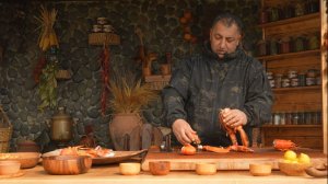 Роллы из Лобстера. Готовим на природе.