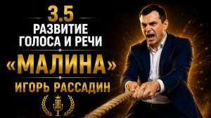 3.5 Развитие голоса и речи Малина. Тренер Игорь Рассадин