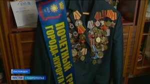 В Кисловодске поздравили ветеранов Великой Отечественной войны
