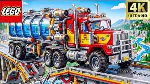 Я МОДЕРНИЗИРОВАЛ МОЩНЫЙ грузовик LEGO Technic, чтобы он мог преодолевать разрушенные мосты!