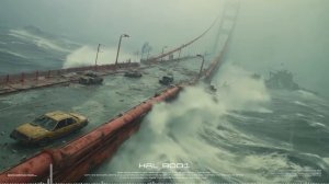 Deep Focus  ｜  Crashing Waves on a Ruined Bridge ｜ Cinematic Ambient Music
