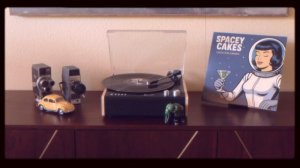 🪐 Spacey Cakes Vinyl Edition ｜ Vintage Lounge Background Music • Space-Age Jazz & Cocktail Hour