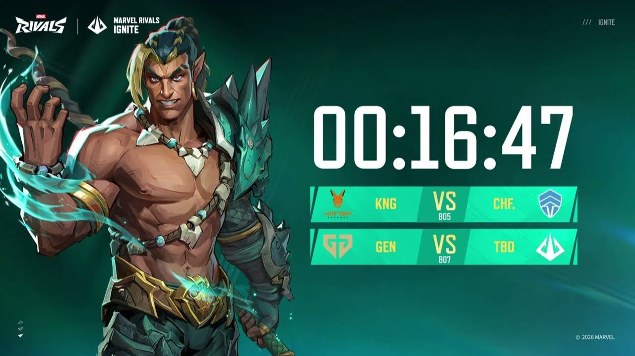Marvel Rivals Ignite Preseason PAC-OCE [GEN vs CHF] Day 5  | Плей-офф