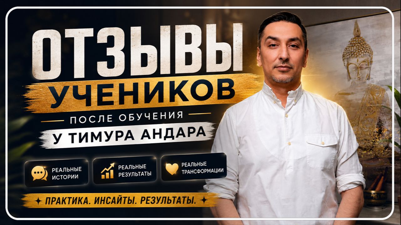 «Я даже не думала, что так могу…» Реальные отзывы учеников Тимура Андара после обучения