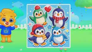 Детский развивающий мультфильм, пазлы, головоломка.