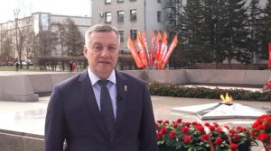 Поздравления с Днем Победы мэра города и губернатора региона