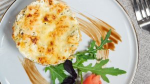 Лосось с рисом в духовке