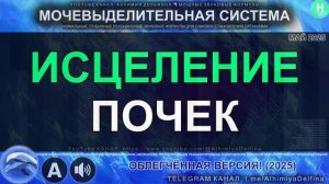🍃 КОД ЗДОРОВЬЯ ПОЧЕК 🗝️ | Запуск Глубинного Восстановления ✅ Резонансный Саблиминал
