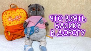 ЧТО ВЗЯТЬ БАСИКУ В ДОРОГУ #Волшебныебудни #БАСИКИ