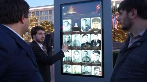 На центральной площади Махачкалы установлены интерактивные киоски
