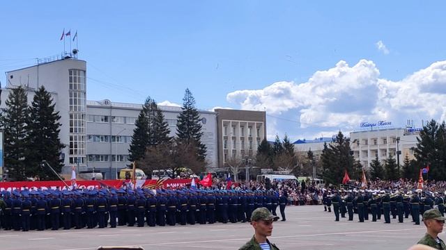 Улан-Удэ 9 мая 2026 смотреть онлайн
