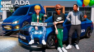 ПОДАРИЛ ШКОЛЬНИКУ ОПЕРУ НОВУЮ ОПЕРСКУЮ LADA KALINA SPORT! ВИТЯ ОПЕР ПОДБОРЩИК! РЕАЛЬНАЯ ЖИЗНЬ ГТА 5