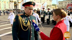 Прямое включение. Санкт-Петербург. Праздничный канал. Фрагмент выпуска от 09.05.2026