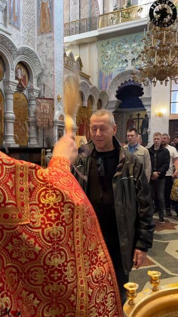 Молебен соратников Русской Общины в Храме-на-Крови