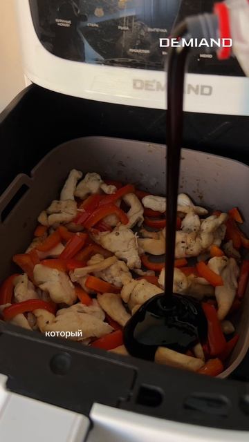 фунчоза с курочкой и овощами