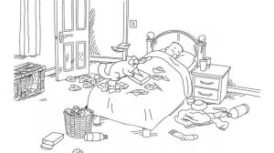 Bed Head - Simon's Cat