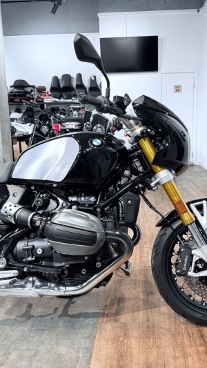 2025 BMW R12 R Nine T Black Storm 26K (VIN *WB10*)