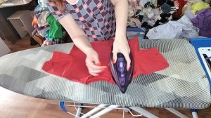 Глажу белье. Что же произошло?