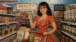 🛒 Checkout with Lisette： 1950s Grocery Store Elevator Music ｜ Mid-Century Muzak ｜ Lounge Background