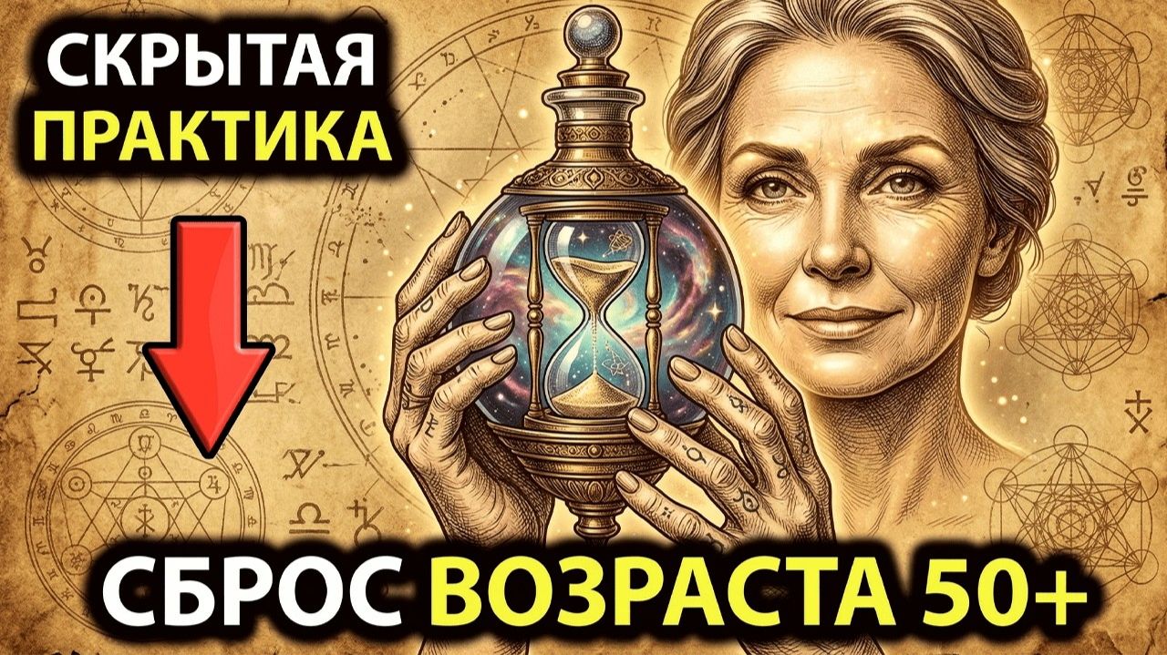 24. Сброс возраста ИЗНУТРИ . Запрещённая ПРАКТИКА , о которой молчат | голос Вселенной