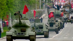 Во многих российских городах состоялись парады Победы.