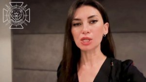 Белорусская телеведущая Ксения Лебедева поздравляет бойцов группировки войск «Север» с Днём Победы