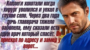 Истории из жизни Коллеги хохотали когда хирург уволился и уехал в глухое село. Через два