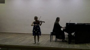 Жимулева Арина, скрипка 9 лет, ДМШ № 10 Новосибирск