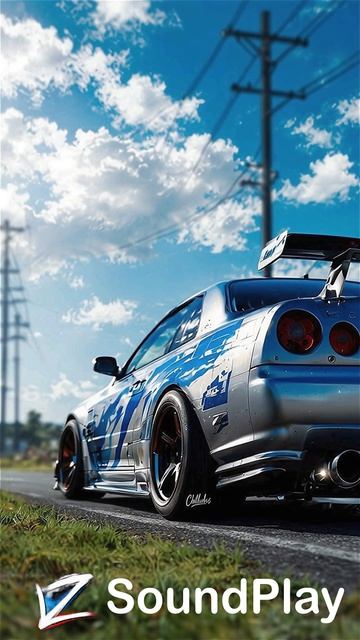 Nissan Skyline на природе среди голубых просторов ЖМИ подписаться #NissanSkyline #природа #вайб