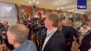 ▶️Пресса собирается на пресс-подход Путина в Кремле.