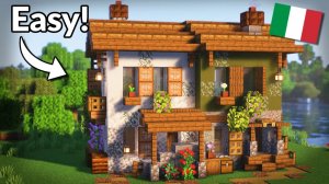 Minecraft: Дом для выживания в Италии для 2 игроков [руководство]