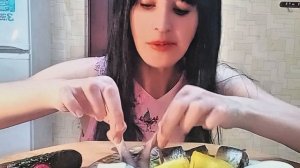 МУКБАНГ/СЕЛЕДКА С КАРТОШКОЙ/ОВОЩИ