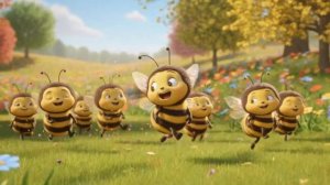 🍿 Буги жужжащей пчелки и веселые танцы насекомых | Мультфильм для детей и весёлые приключения